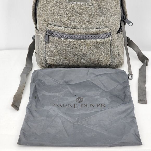 Dagne Dover Dakota Neoprene Medium Backpack Heather Grey - Picture 10 of 16